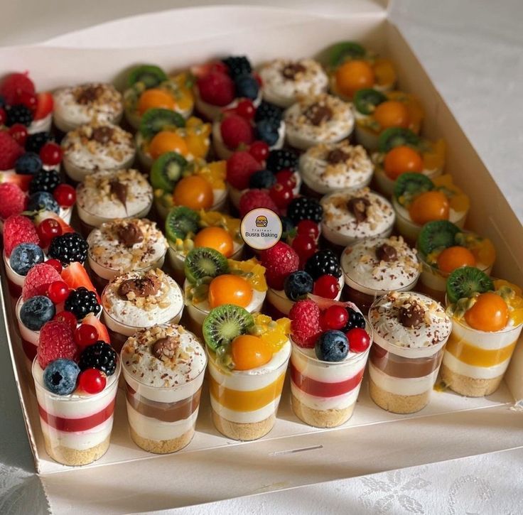Handmade desserts